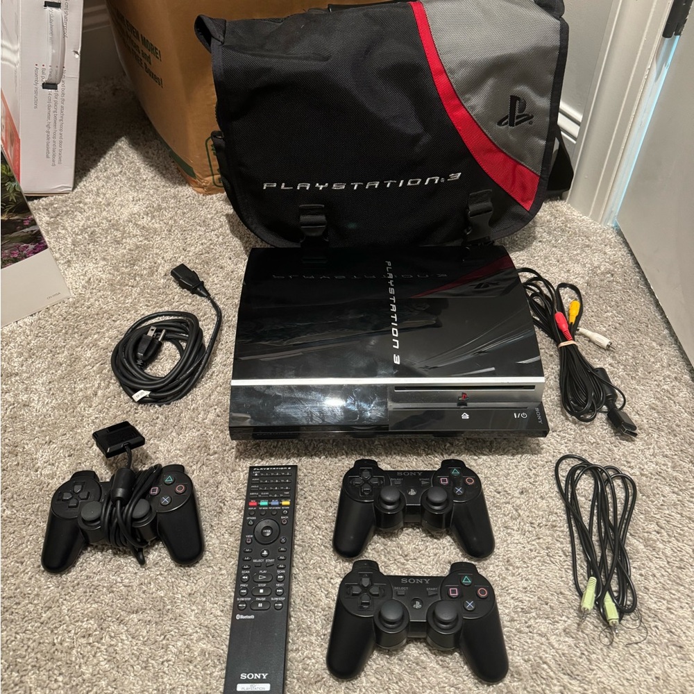 PlayStation 3 Bundle with Travel Bag